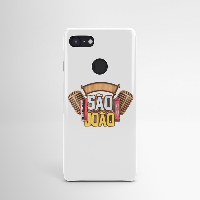 Celebrate São João in style with this festive t-shirt design!  Android Case