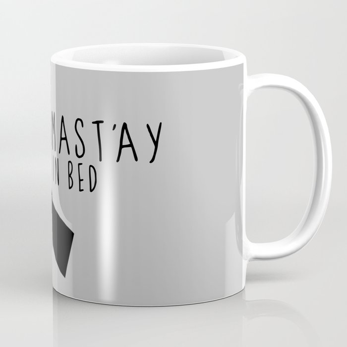 namast'ay in bed sloth Coffee Mug