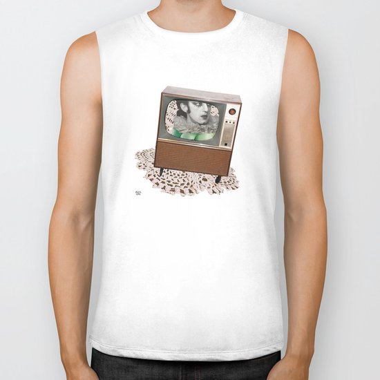 A antirosa atômica Biker Tank