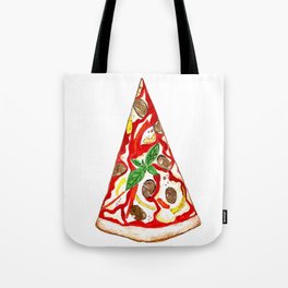 I DID IT ALL FOR THE PIZZA Tote Bag