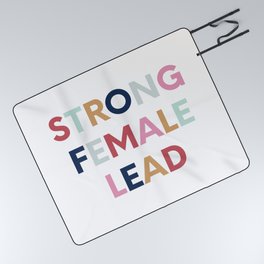 Strong Female Lead Picnic Blanket