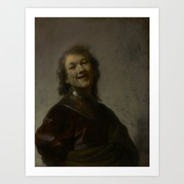 Rembrandt Laughing Art Print