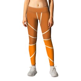 Abstract Twirl (amber, almond)  Leggings | Amber, Digital, Graphicdesign, Twirl, Illustration, Minimalistic, Vortex, Retro, Minimal, Modern 