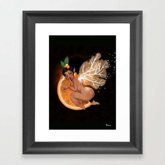 Fée Cointreau / Fairy Cointreau Framed Art Print