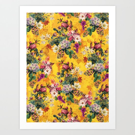 Summer Botanical Garden IX Art Print