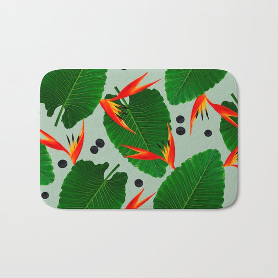 Costa Rican Print Bath Mat