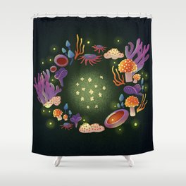Fairy Ring Shower Curtain