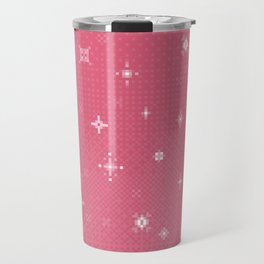 Pretty Pink Starlight (8bit) Travel Mug