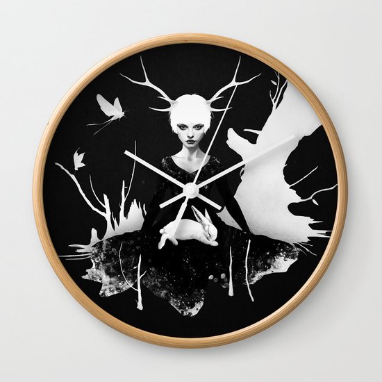 Space Within Wall Clock