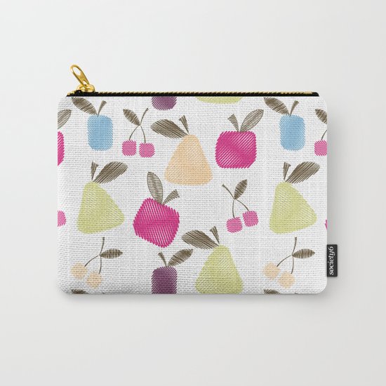 Funny cartoon Fruits Carry-All Pouch