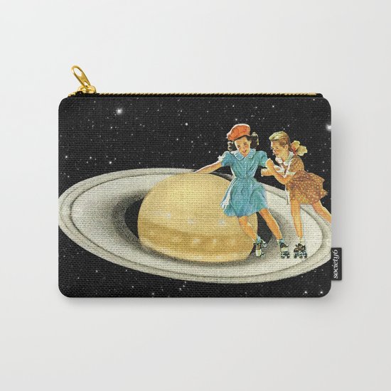Stroll on Saturn Carry-All Pouch