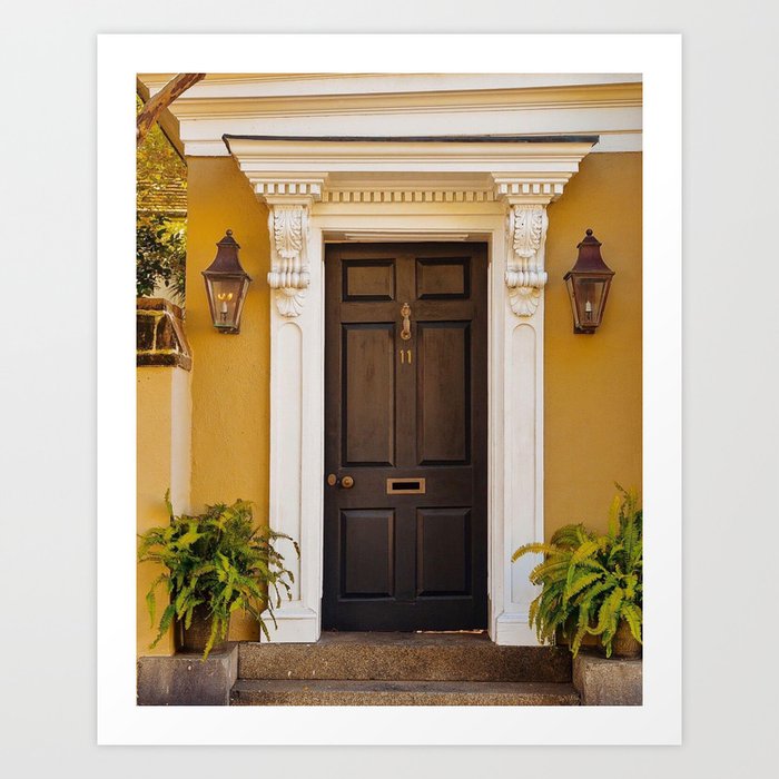 Doors of Charleston Art Print