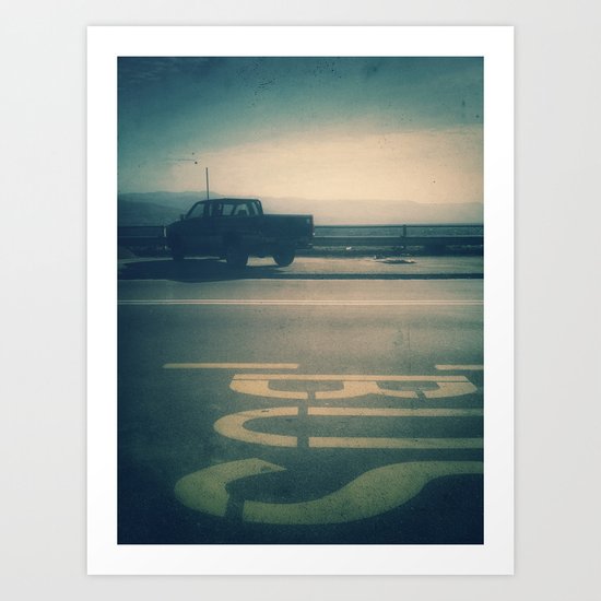 Bus Art Print