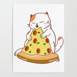 Love Pizza Poster