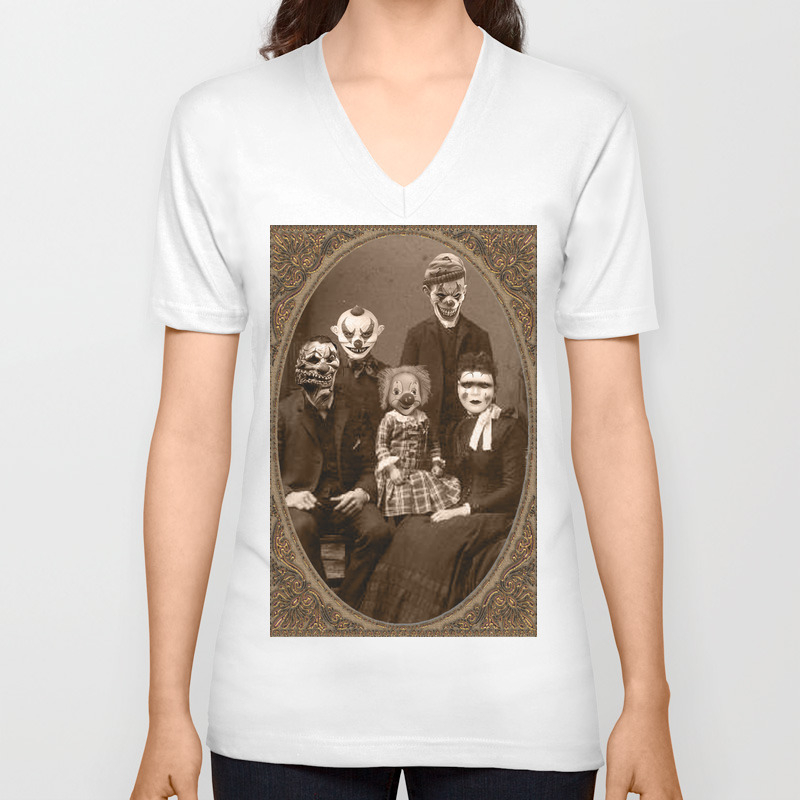halloween v neck shirt