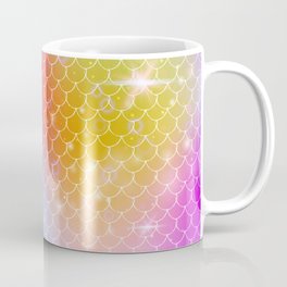 Colorfulmermaid scales seamless pattern Coffee Mug