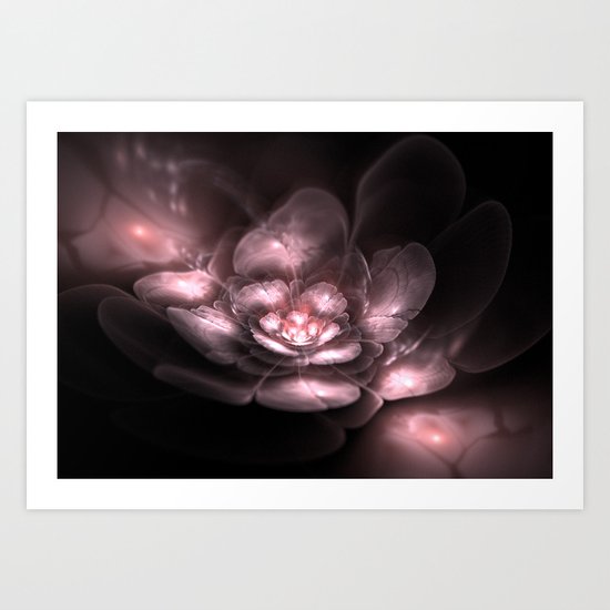 Magic Lily Art Print