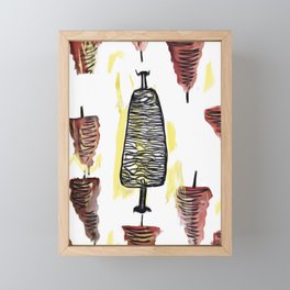 Shawerma Framed Mini Art Print