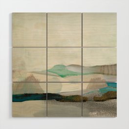 The Reed beds Wood Wall Art