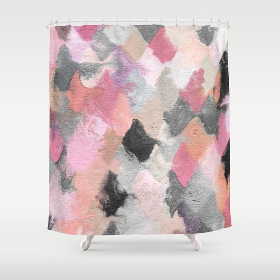 Summer Pastels Shower Curtain