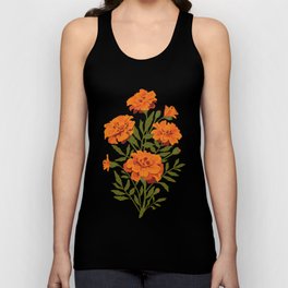 Marigold Flowers Tank Top