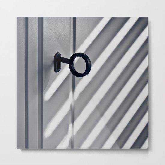 Shadows & Key Metal Print