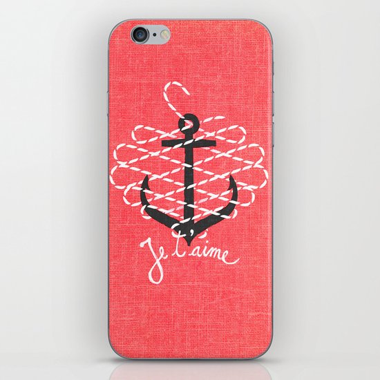 Je t'aime iPhone Skin