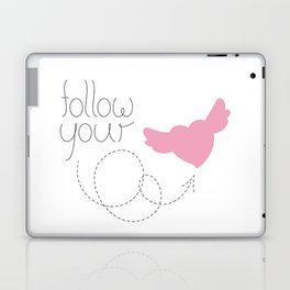 Follow your heart Laptop & iPad Skin