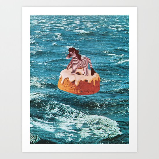 ADRIFT Art Print