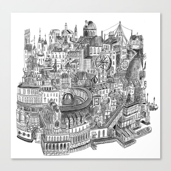 Welcome home Canvas Print