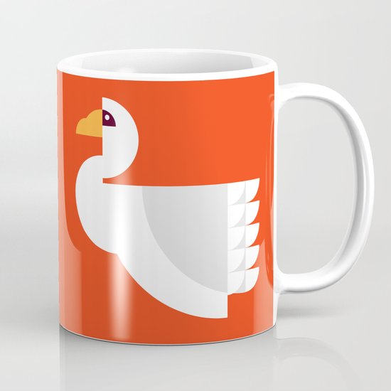 Geometric swan Mug