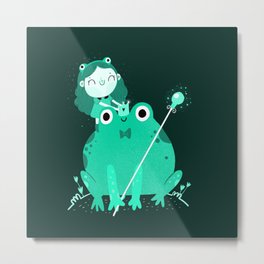 King frog Metal Print
