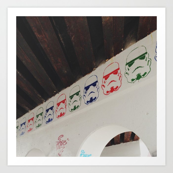 Stormtroopers Detroit Mi Art Print By Michelleandchrisgerard