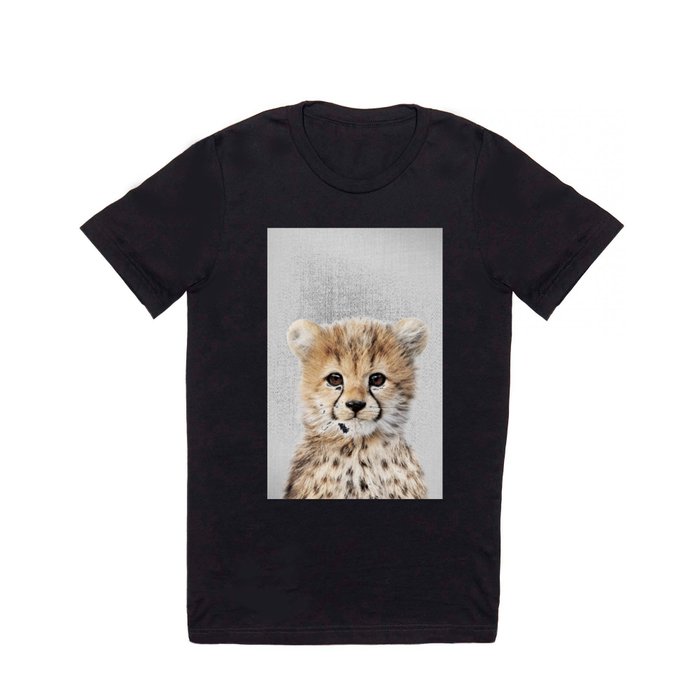 Baby Cheetah - Colorful T Shirt