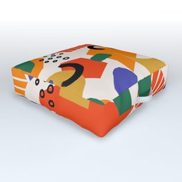 Cut Outs Puzzle Outdoor Floor Cushion