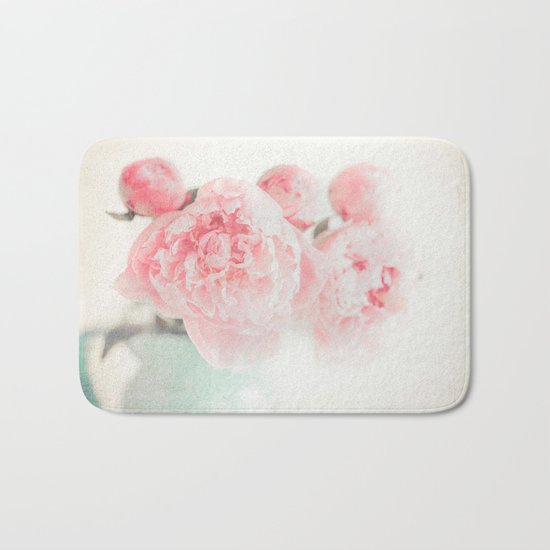 Spring Peony Bath Mat