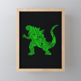 Japanese Monster - II Framed Mini Art Print