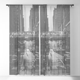 Chicago City Sheer Curtain