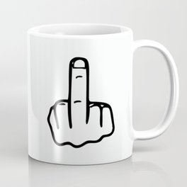 Eff You Coffee Mug - The Cussing Cup (White) Coffee Mug