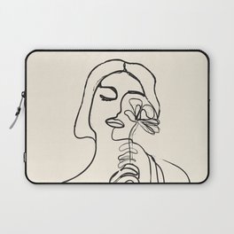 Minimalist Abstract Woman I Laptop Sleeve
