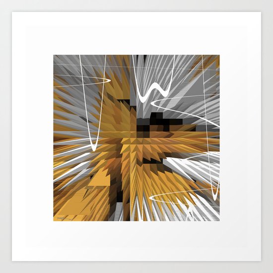 Retro Revival Art Print