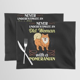 Pomeranian Dog Puppies Owner Lover Placemat