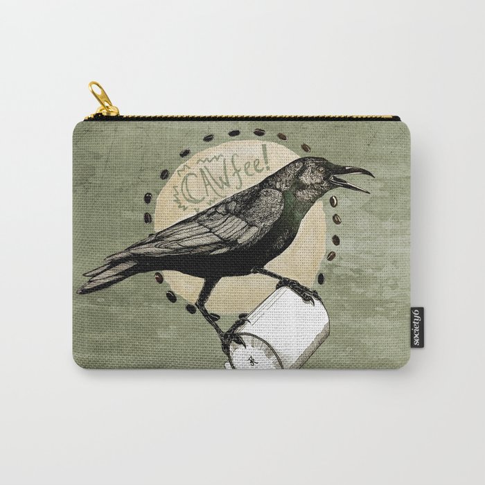 Crows Love CAW-FEE Carry-All Pouch