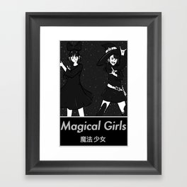 Magical Girls Framed Art Print