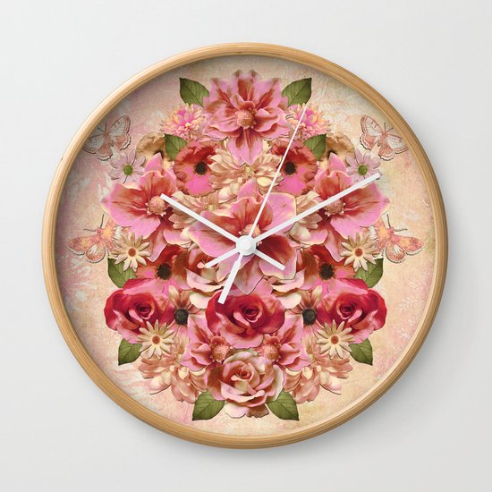 Daybreak Flourish Wall Clock