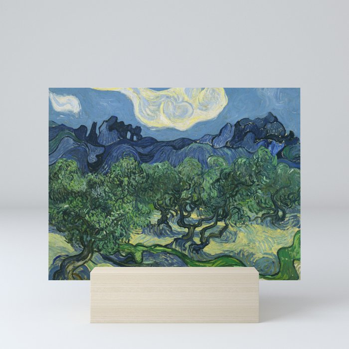 Olive Trees by Vincent van Gogh Mini Art Print