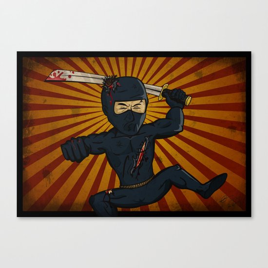 DK Ninja Canvas Print