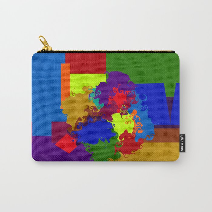 Color cubed abstract 2 Carry-All Pouch