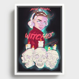 Bow Down Witches Framed Canvas