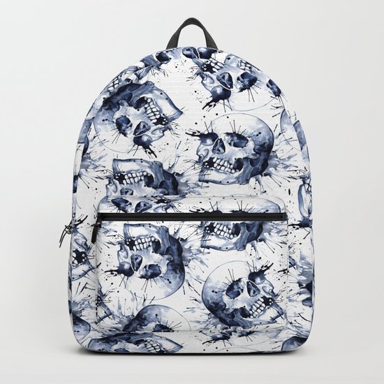 Skull Pattern Backpack